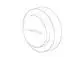 DORNBRACHT-Abdeckung-Deckel-fuer-Stopfen-ein-punkt-armatur-ERSATZTEILE-092097010-43-x-43-x-15-mm-09209701090 gallery number 1